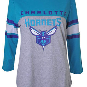 NBA Charlotte Hornets Raglan T Shirt